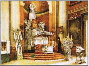 Het heiligdom van Sint Alexander Nevsky, 1890