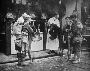 De soldaten als familieleden, 1915