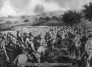 De overgave van Generaal Toral, 1898 door Unbekannt