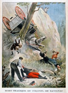 De tragische dood van kolonel de Savignac, 1901