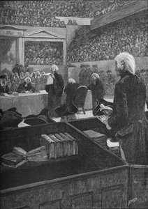 Het proces van Warren Hastings, 1788-1795, 1905 door Unbekannt