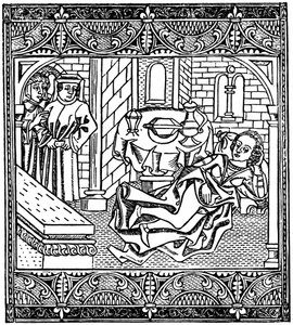 De vrouw van Xanthus slaapt, 1485 1964 door Unbekannt