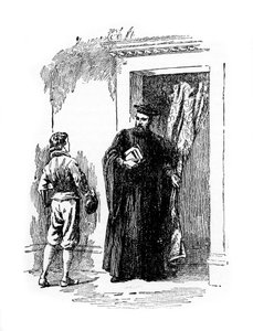 De jonge Galileo en Ostilio Ricci, 20e eeuw