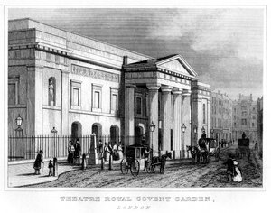Theatre Royal Covent Garden, Westminster, Londen, 19e eeuw