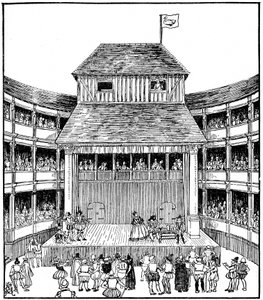 Theater of Schouwburg in de tijd van Elizabeth I