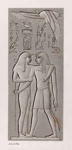 Thebe, Karnak close-up door Unbekannt