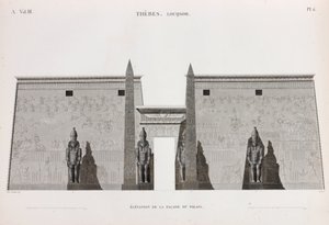 Thebe, Luxor door Unbekannt