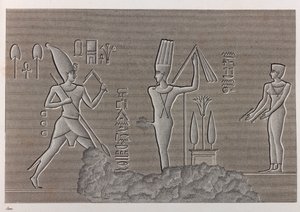 Thebe, Luxor (detail) door Unbekannt