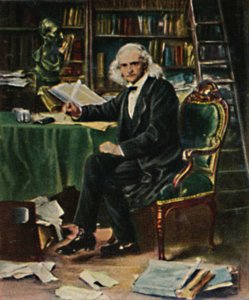 Theodor Mommsen 1817-1903 - Schilderij van Knaus, 1934 door Unbekannt