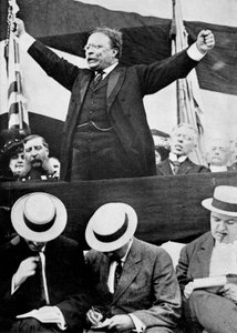 Theodore Roosevelt, Amerikaanse President, 1901-1909 door Unbekannt