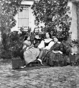Théophile Gautier, Franse dichter, dramaturg, romanschrijver, journalist en literair criticus, c1857