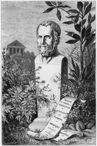 Theophrastus, oude Griekse filosoof en wetenschapper, 1866