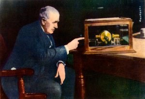 Thomas Alva Edison door Unbekannt