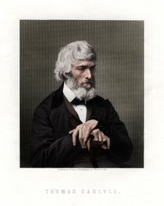 Thomas Carlyle, Schotse essayist, satiricus en historicus, midden-late 19e eeuw door Unbekannt