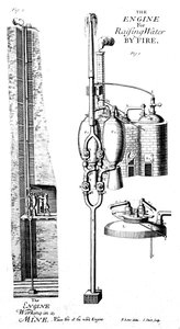 Thomas Saverys stoompomp of de mijnwerkersvriend, 1702-1726 door Unbekannt