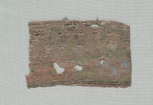 Drie Fragmenten van Italiaanse Gotische Zijde