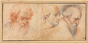 Drie hoofdenstudies, 1600s