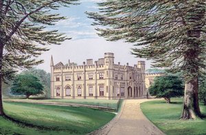 Thrybergh Park, South Yorkshire, eind 19e eeuw