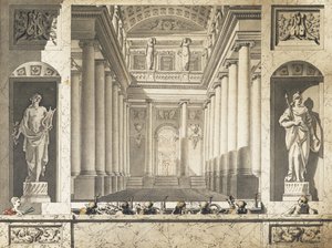 Théâtre des Tuileries, 1788 door Unbekannt