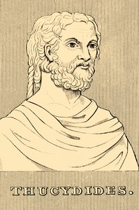 Thucydides, c460-400 v.Chr. door Unbekannt