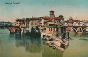 Tiberina-eiland, ca. 1900
