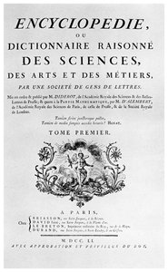 Titelpagina van Denis Diderots Encyclopedie, 1751 1956 door Unbekannt