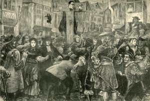 Titus Oates in de Schandpaal, 1685
