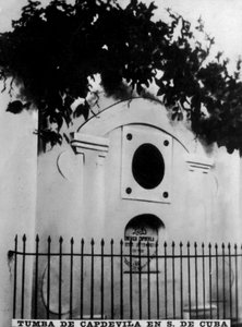 Graf van Capdevila in Santiago de Cuba, 1871, 1920s door Unbekannt