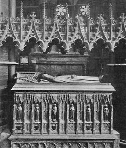 Graf van Edward III, Westminster Abbey, 1903 door Unbekannt