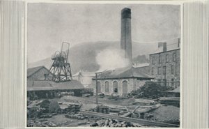 Top van een kolenmijn, 1910 door Unbekannt