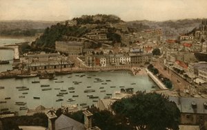 Torquay vanaf Vane Hill, 1930 door Unbekannt