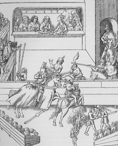 Toernooi van de Graaf van Warwick door Unbekannt