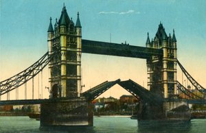Tower Bridge, Londen, ca. 1910