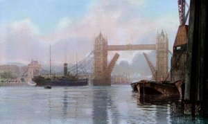 Tower Bridge, Londen, ca. 1930s