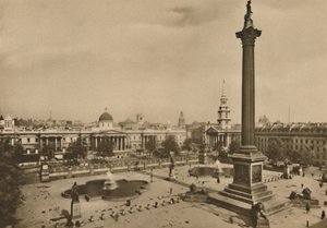 Trafalgar Square. Waar de Koningsvalken Ooit Werden Gehouden Samen met de Koninklijke Paarden door Unbekannt