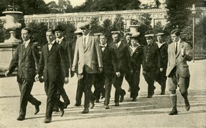 Training van rekruten in de Royal Naval Volunteer Reserve, Eerste Wereldoorlog, 1914, ca. 1920 door Unbekannt