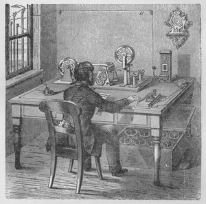 Een bericht verzenden, 1894 door Unbekannt