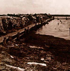 Loopgraven, Ramskapelle, België, c1914-c1918