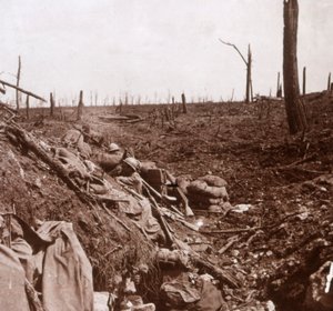 Loopgraven, Vaux, Noord-Frankrijk
