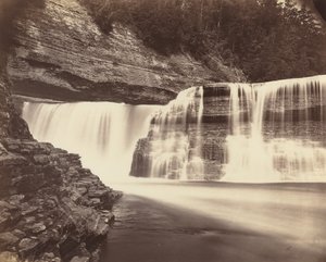 Trenton Falls, New York, c. 1870 door Unbekannt