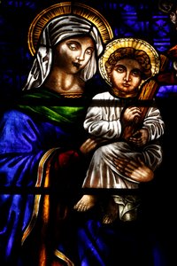 Trinity kerk - Maagd Maria en Jezus, New York, Verenigde Staten door Unbekannt