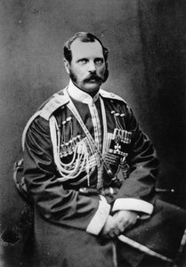 Tsaar Alexander II van Rusland, 1863 door Unbekannt