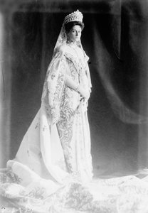 Tsarina Alexandra van Rusland, begin 20e eeuw door Unbekannt