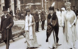 Tsarina Maria Fyodorovna van Rusland bezoekt Groot-Brittannië, 1890s door Unbekannt