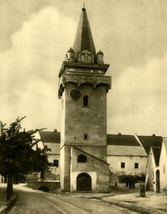 Türkenturm, Breitenbrunn, Burgenland, Oostenrijk, c1935 door Unbekannt