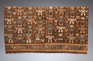 Tuniek met frontale figuren door Unbekannt