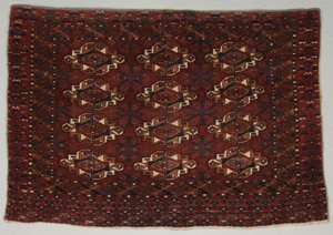 Turkmeense tas voorkant, 1800s