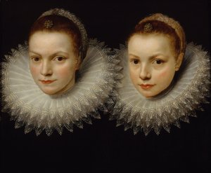 Twee zusters, 1610-1615 door Unbekannt