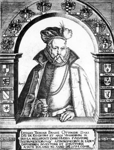 Tycho Brahe, Deense astronoom, ca. 1586 door Unbekannt