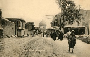Typische straat in Bagdad, ca. 1918-ca. 1939